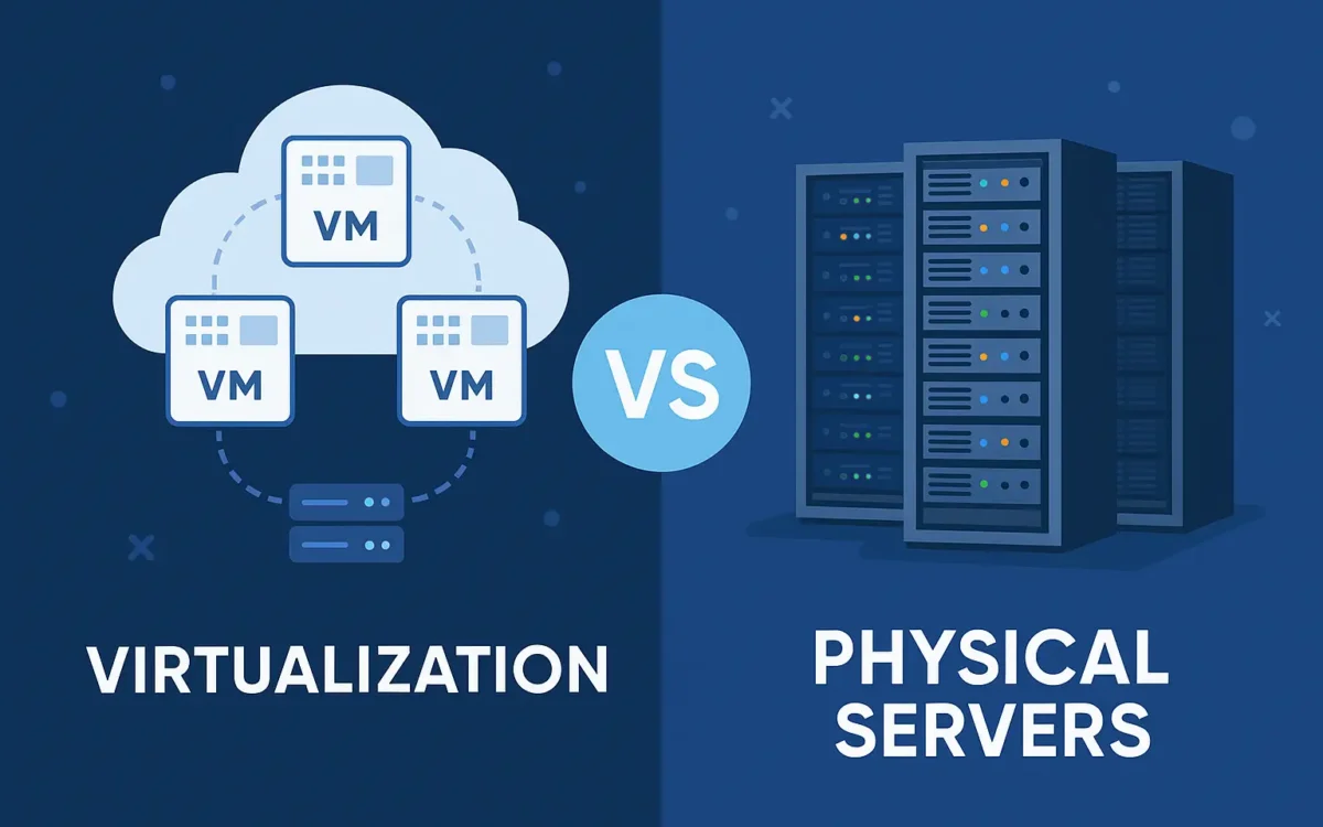 Virtualization vs Physical Servers Key Differences