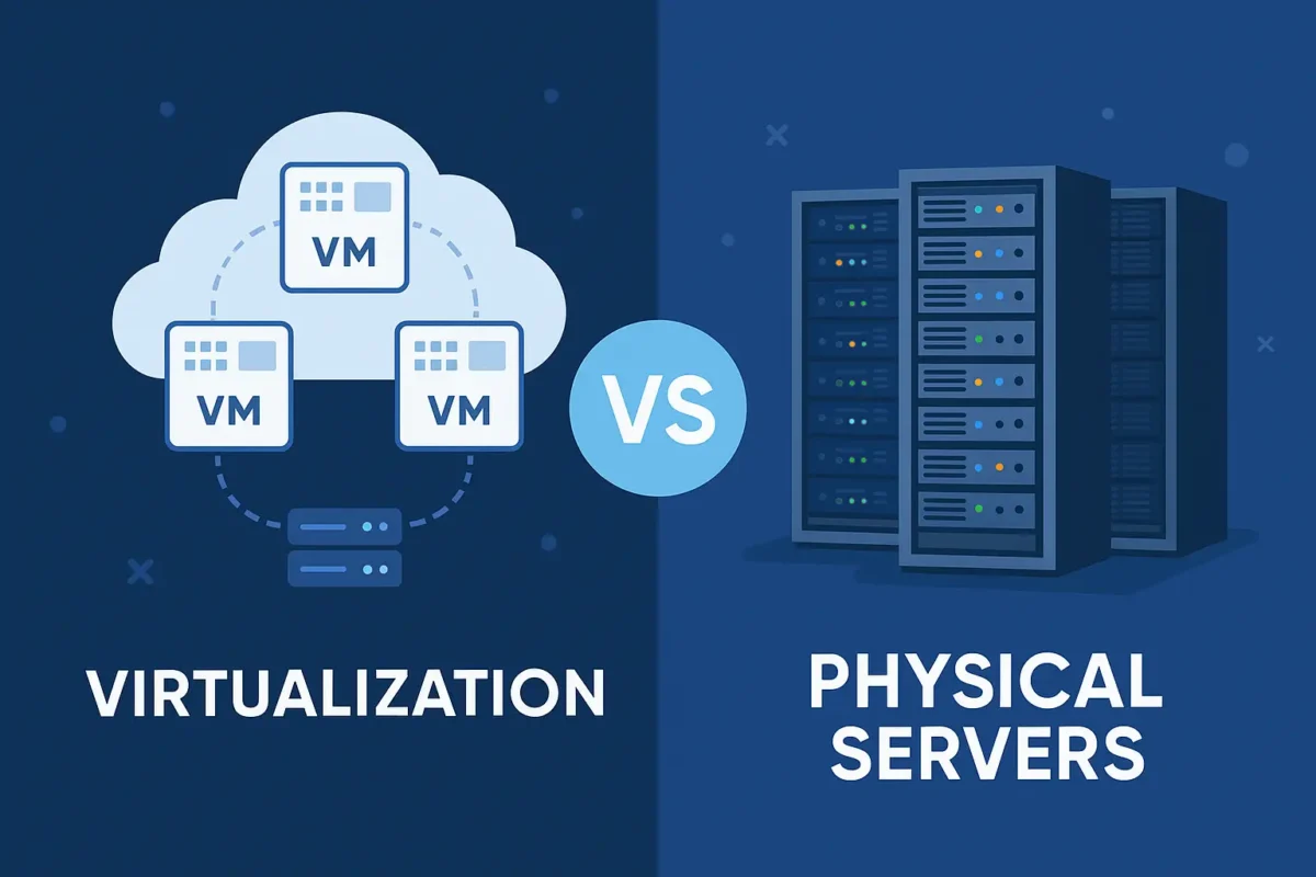 Virtualization vs Physical Servers Key Differences